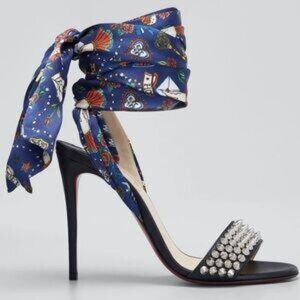 Christian Louboutin Black Stiletto Heels 38